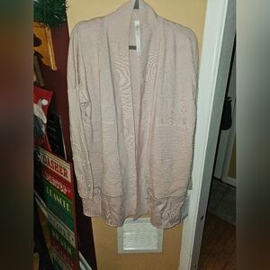 NWT Lululemon Sit In Lotus Wrap II Pure Merino Wool Long Cardigan SZ 10